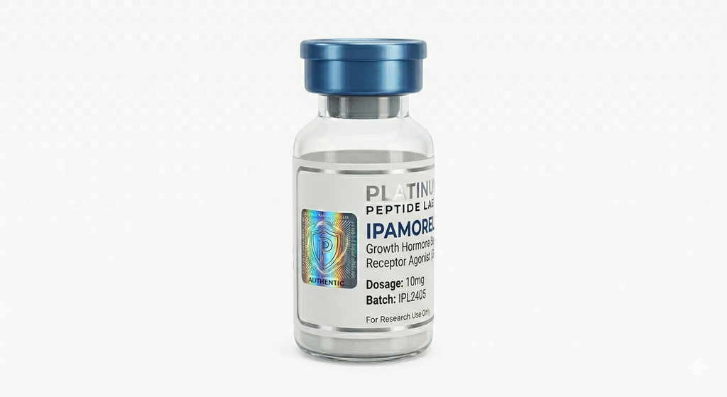 Ipamorelin 10mg vial (Lyophilized peptide)