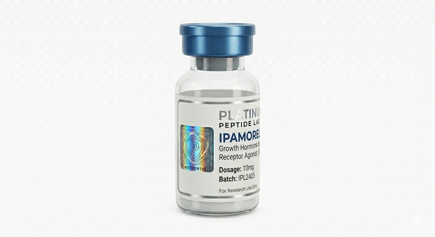Ipamorelin 10mg vial (Lyophilized peptide)